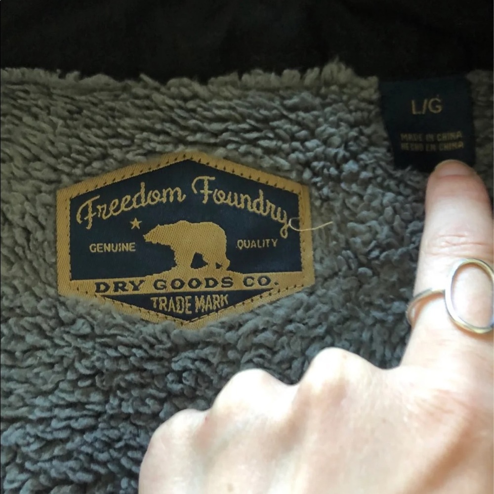 Mens Fleece Flannel - Picture 2 of 2